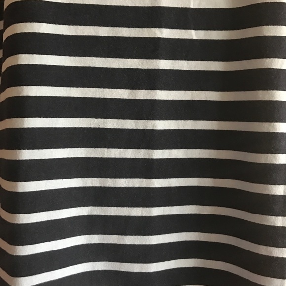 Ann Taylor Stripped Long Sleeve Tee Embroidered - Picture 5 of 8